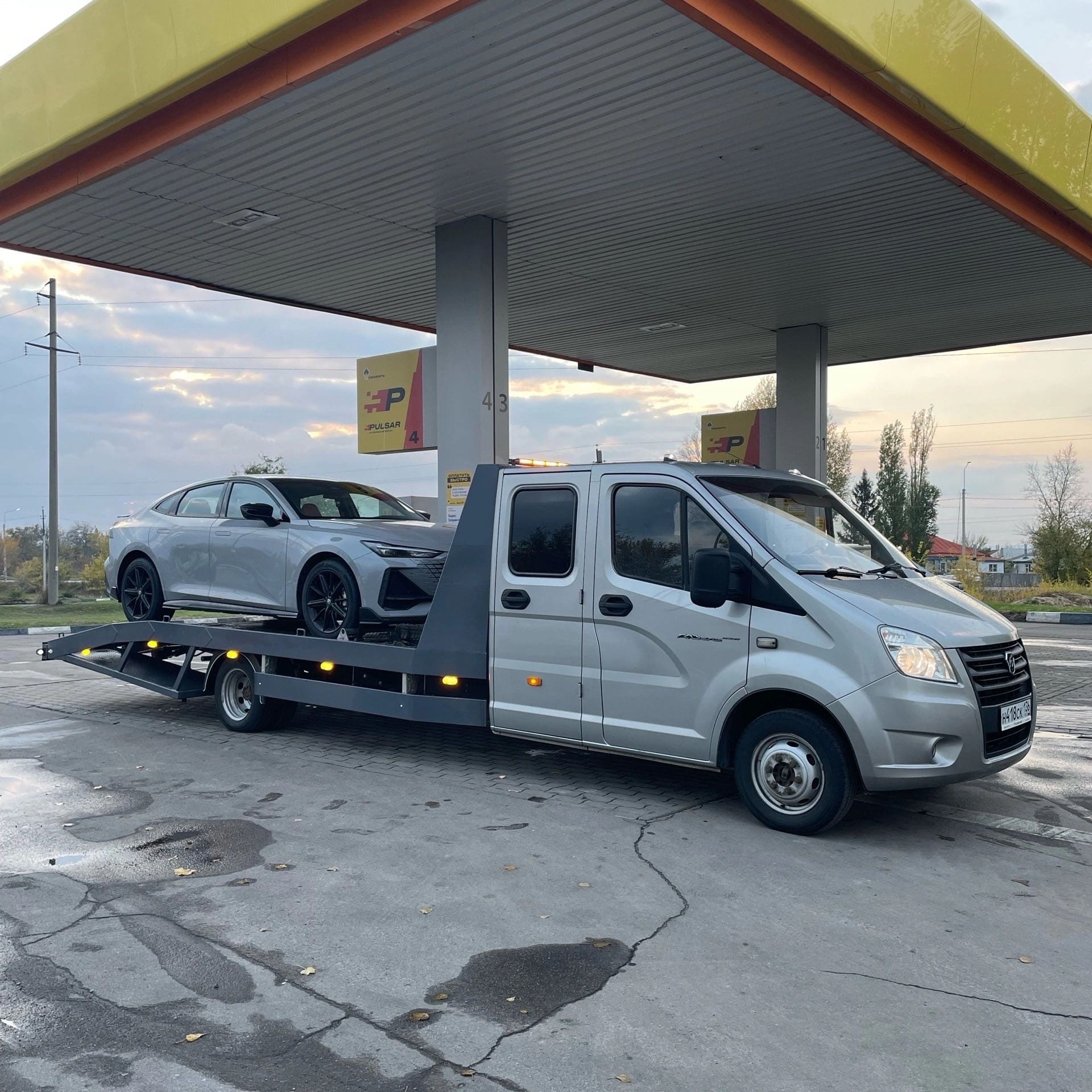 Автомобиль на эвакуации 5